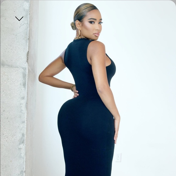 Maxi navy blue  dress size s,m,l available! - Picture 3 of 4